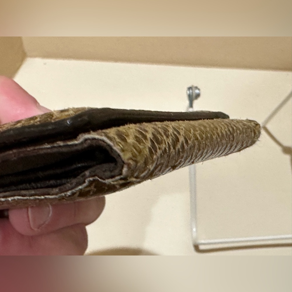 Prada Brown Python Wallet - Picture 5 of 15